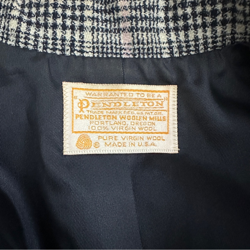 Pendleton Lined Pure Virgin Wool Blazer Jacket - image 6